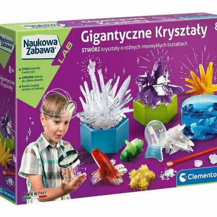 Clementoni milžiniški kristalai Science Fun