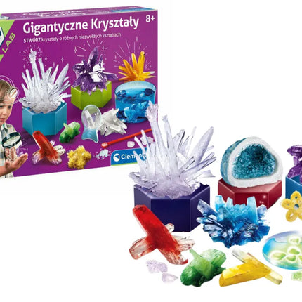 Clementoni milžiniški kristalai Science Fun