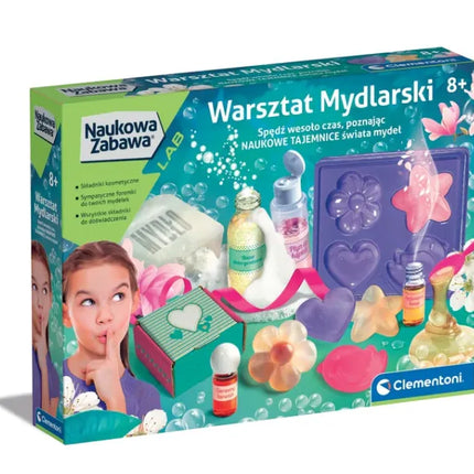 Clementoni muilo gamybos laboratorija vaikams