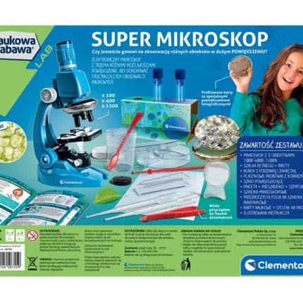Clementoni Science Fun super mikroskopas