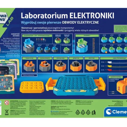 Clementoni „Scientific Fun“ elektronikos laboratorija