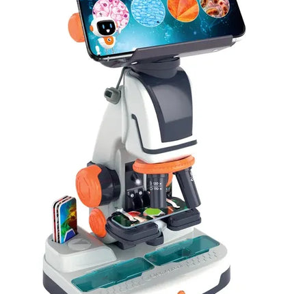 Clementoni Scientific Fun – Interaktyvus skaitmeninis mikroskopas su AI ir Wi‑Fi kamera