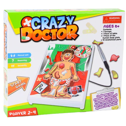 Crazy Doctor chirurginis įgūdžių žaidimas