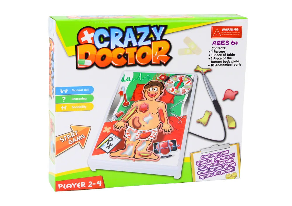Crazy Doctor chirurginis įgūdžių žaidimas