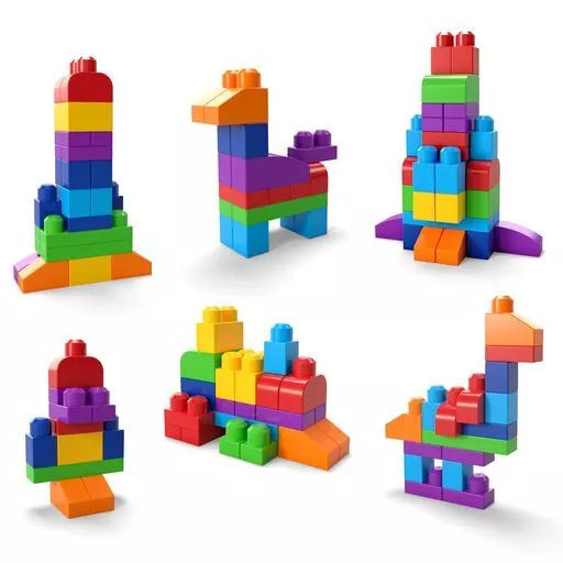 MEGA BLOKS kaladėlių rinkinys (krepšyje 60 det.) (CYP67)