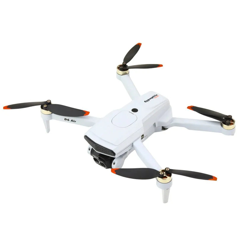 D6 PRO pilkas dronas su kamera