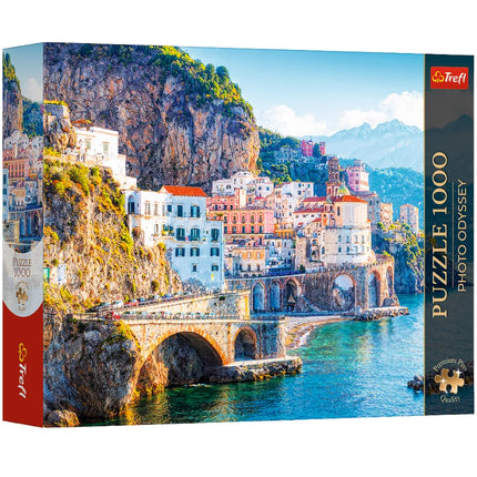 Dėlionė 1000 dalių – „Amalfi, Kampanija, Italija“