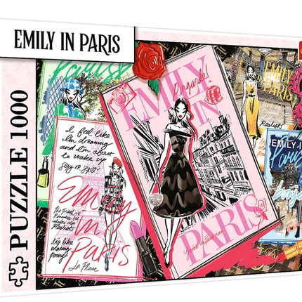 Dėlionė 1000 detalių – „Emily Paryžiuje: Mados žurnalas“