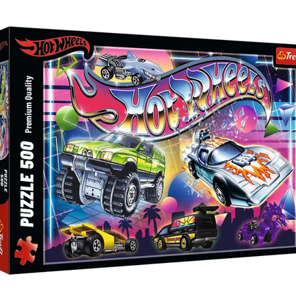 Dėlionė 500 detalių – „Hot Wheels: The 80s“