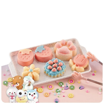 Desertų ir gėlių squishių kūrimo rinkinys vaikams