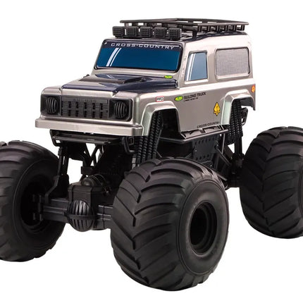 Didelis RC bekelės visureigis 1:6 su guminiais ratais, garsais ir 2.4G valdymu