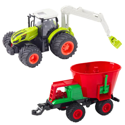 Didelis RC traktorius su sėjama 2in1