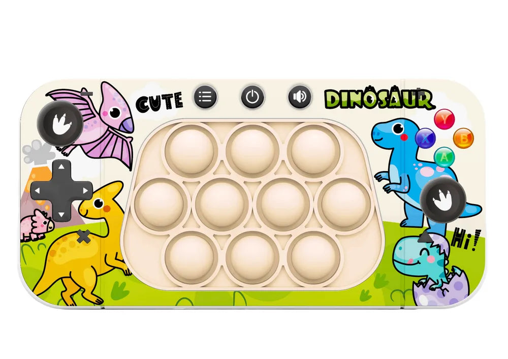 Dino Pop-It žaidimas su 4 režimais
