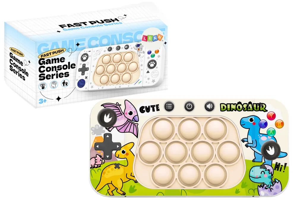 Dino Pop-It žaidimas su 4 režimais
