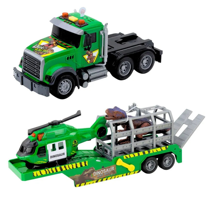 Dino transporterio vilkikas su sraigtasparniu 53 cm