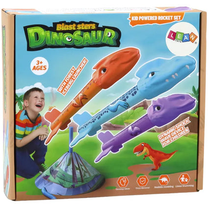Dinozaurų raketų paleidimo žaidimas