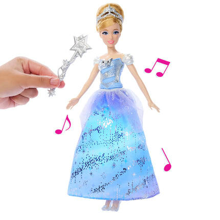 DISNEY PRINCESS lėlė Pelenė (su garsais ir šviesomis) (JBF94)