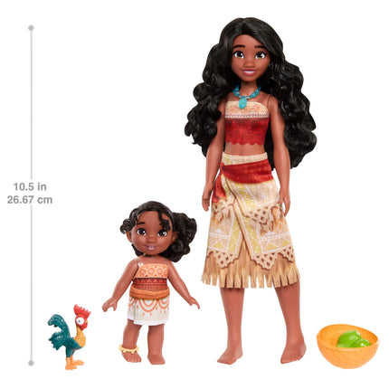 DISNEY PRINCESS MOANA lėlės Vajanos ir sesutės Simea rinkinys (JBT41)