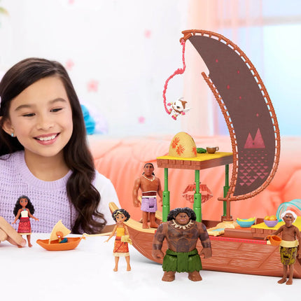 DISNEY PRINCESS MOANA Vajanos laivo rinkinys (JBT54)