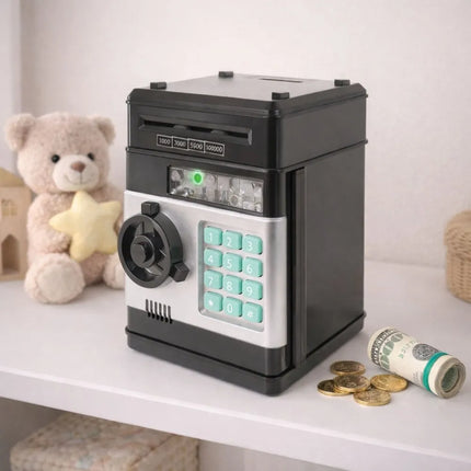 DIY elektroninis seifas su PIN garsu