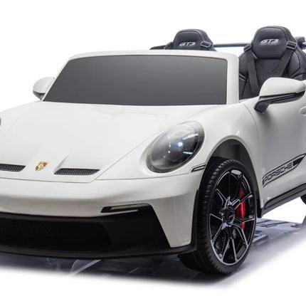 DK-P911 Porsche GT3 24V elektromobilis vaikams, baltas
