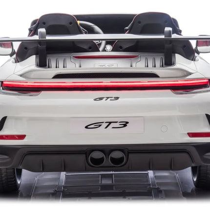 DK-P911 Porsche GT3 24V elektromobilis vaikams, baltas