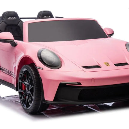 DK-P911 Porsche GT3 24V elektromobilis vaikams, rožinis