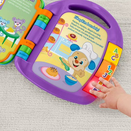 FISHER-PRICE muzikinė knygelė LT (lietuviškai įgarsinta) (DKK19)