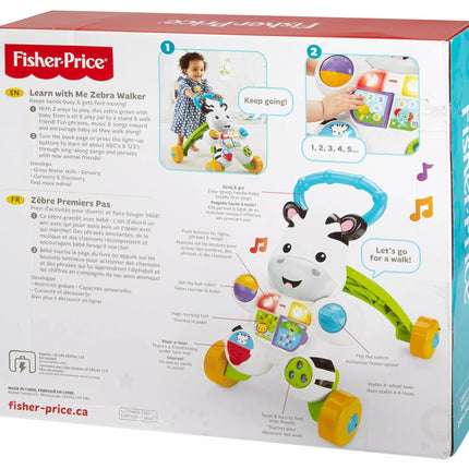 FISHER-PRICE vaikštukas - paspirtukas Zebriukas (DLD80)