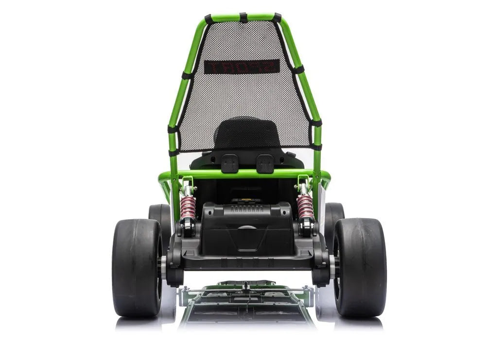 DM‑107 – 24V 7Ah – 2×200W „Mute Motor“ – DRIFT – Žalias