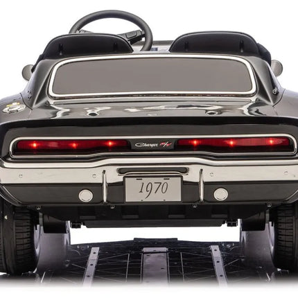 Dodge Charger R/T 24V juodas elektromobilis
