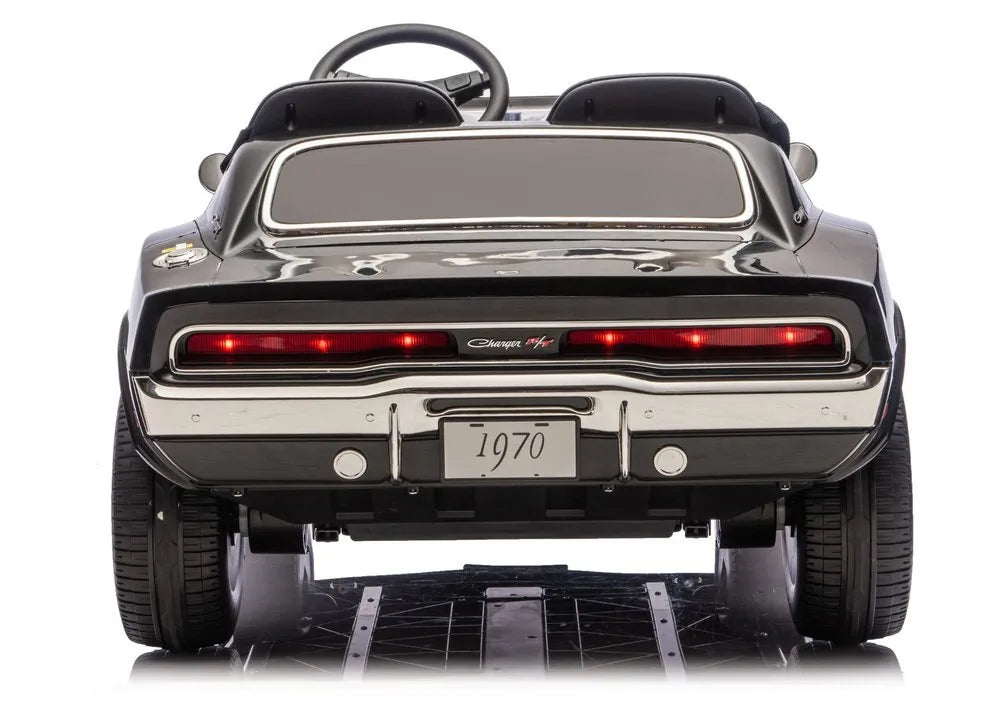 Dodge Charger R/T 24V juodas elektromobilis
