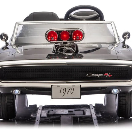 Dodge Charger R/T 24V juodas elektromobilis
