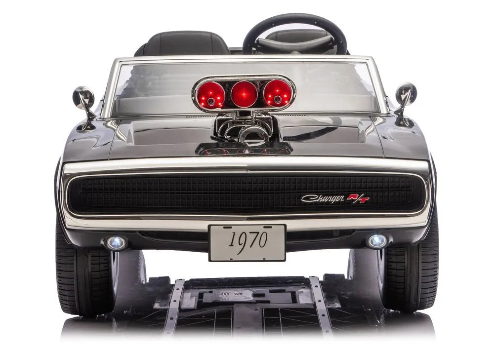 Dodge Charger R/T 24V juodas elektromobilis