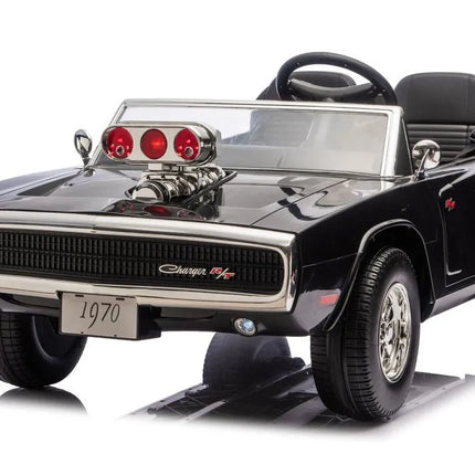 Dodge Charger R/T 24V juodas elektromobilis