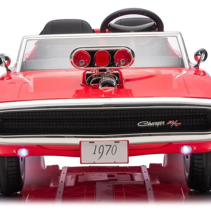 Dodge Charger R/T 24V raudonas elektromobilis
