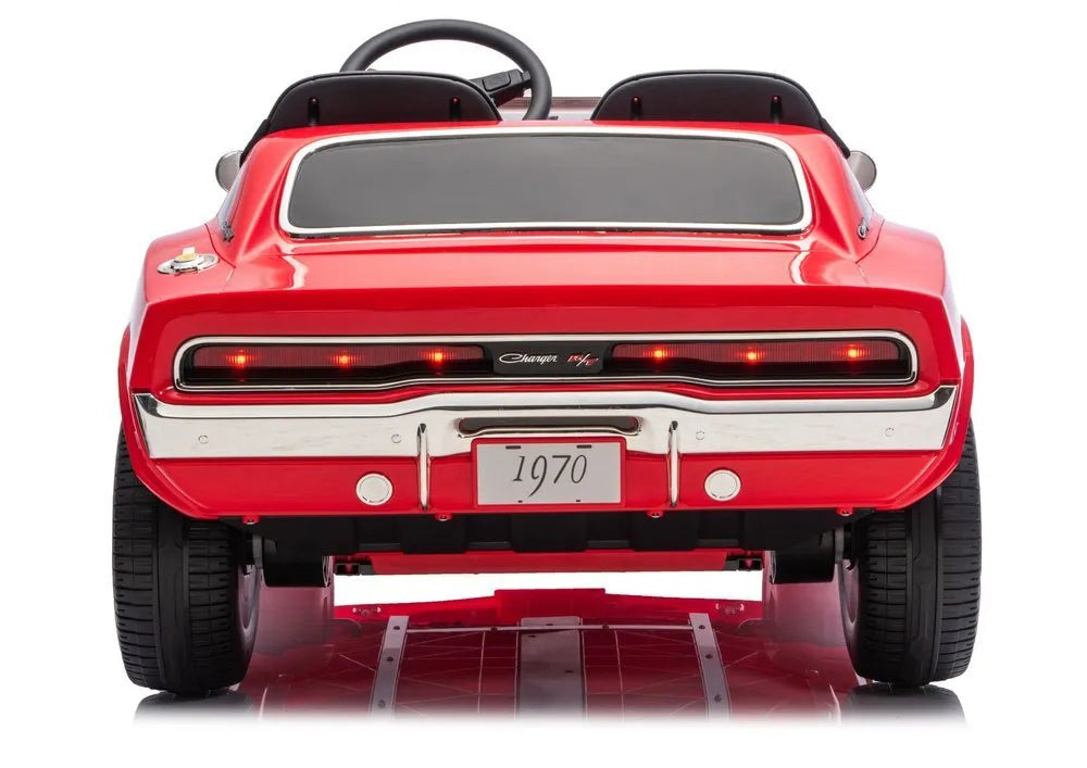 Dodge Charger R/T 24V raudonas elektromobilis