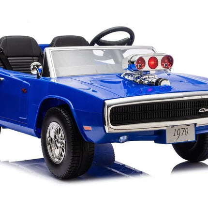 Dodge Charger R/T DLS‑K12 – 24V 7Ah – 2×200W – Mėlynas