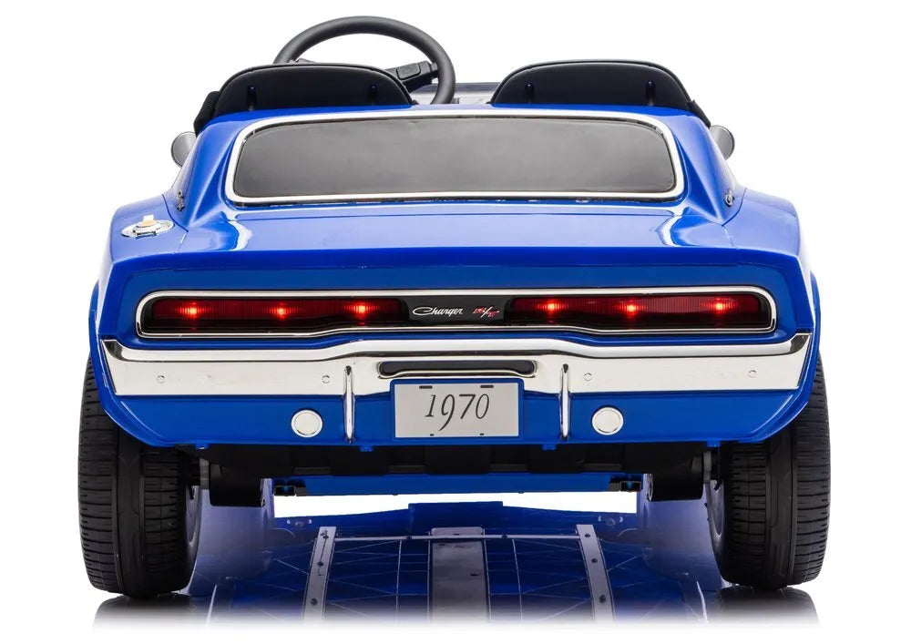 Dodge Charger R/T DLS‑K12 – 24V 7Ah – 2×200W – Mėlynas