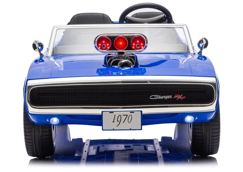 Dodge Charger R/T DLS‑K12 – 24V 7Ah – 2×200W – Mėlynas