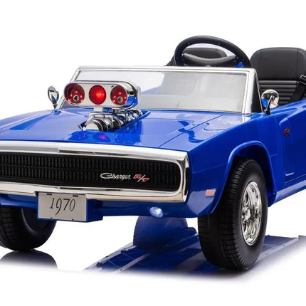 Dodge Charger R/T DLS‑K12 – 24V 7Ah – 2×200W – Mėlynas