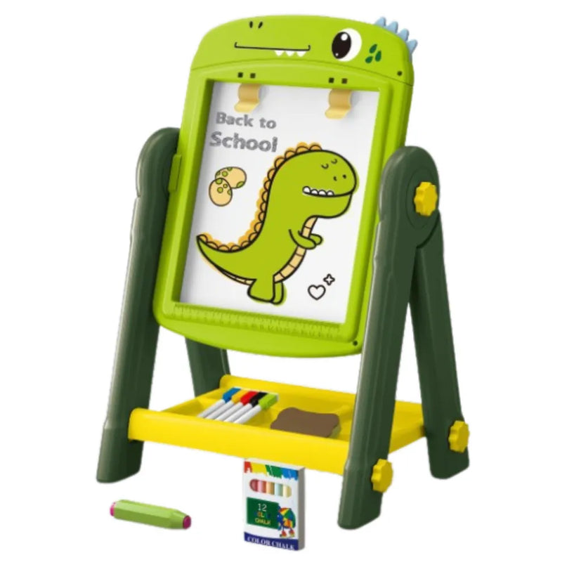 Dvipusė edukacinė magnetinė lenta – dinozauras