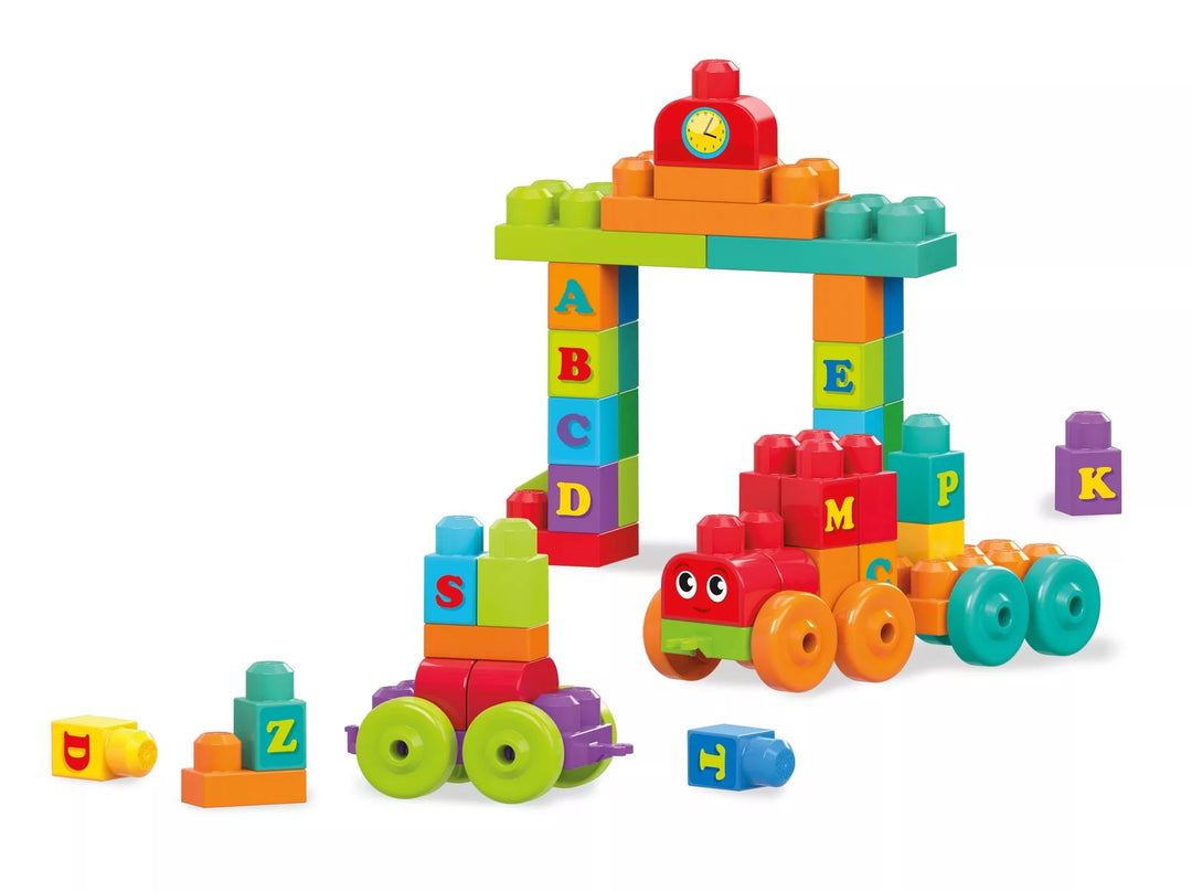MEGA BLOKS rinkinys – Traukinys (60 det.) (DXH35)
