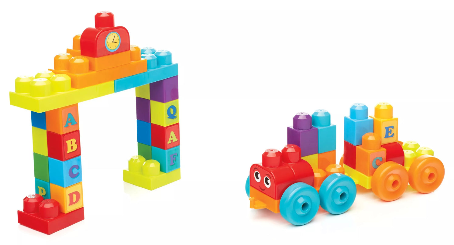 MEGA BLOKS rinkinys – Traukinys (60 det.) (DXH35)