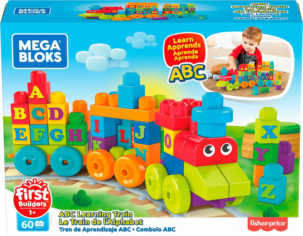 MEGA BLOKS rinkinys – Traukinys (60 det.) (DXH35)