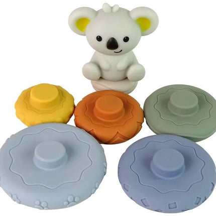 Edukacinė koalos piramidė – minkšta guma