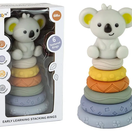 Edukacinė koalos piramidė – minkšta guma