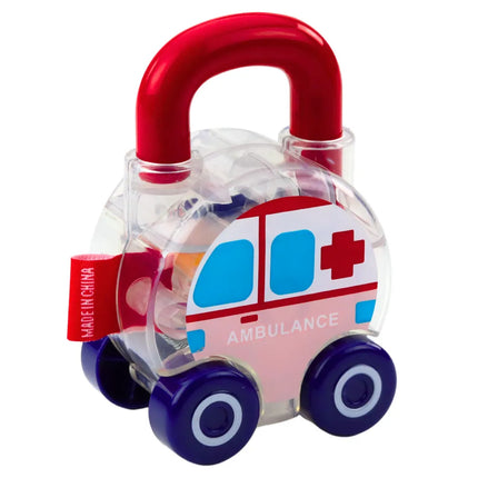 Edukacinis 3 automobilių rinkinys su raktais