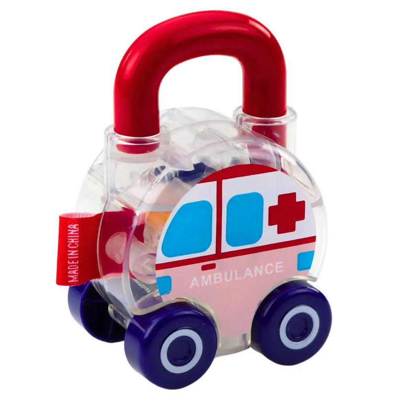 Edukacinis 3 automobilių rinkinys su raktais