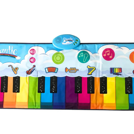 Edukacinis šokio kilimėlis „Rainbow Piano“